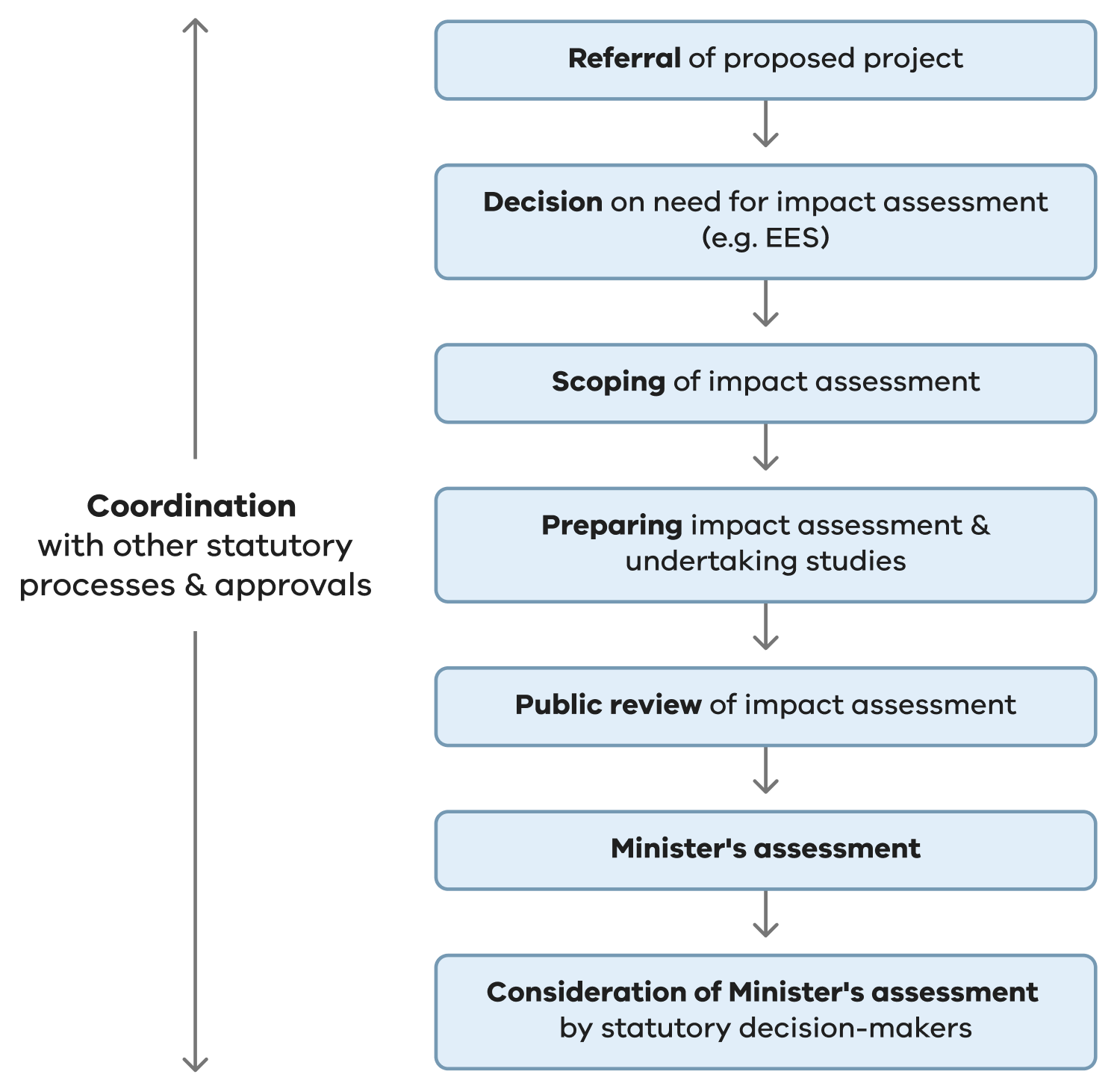 Figure 1. Overview of processes under the Environment Effects Act
