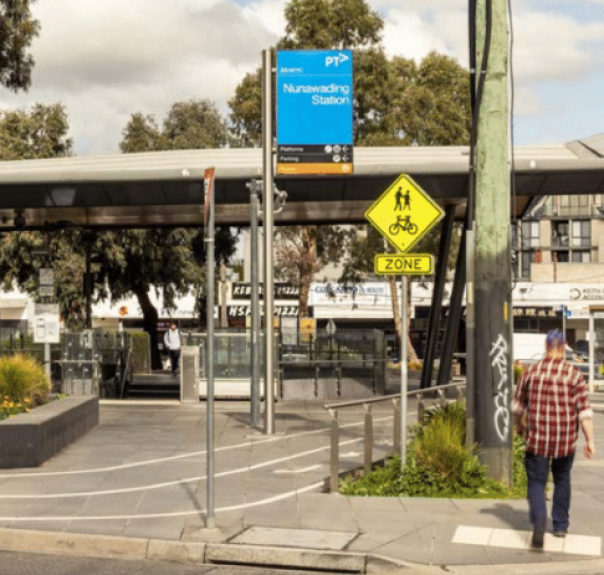 Photo of Nunawading station