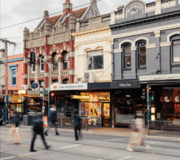 Photo of local shops and cafes in Windsor