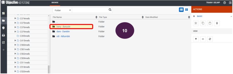 Interim Publish Folder