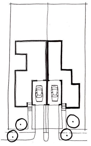 Walls on boundaries where there is an existing or simultaneously constructed wall on the boundary