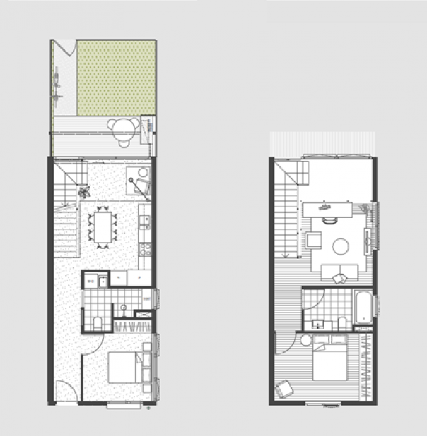 Apartment floorplan by LIAN