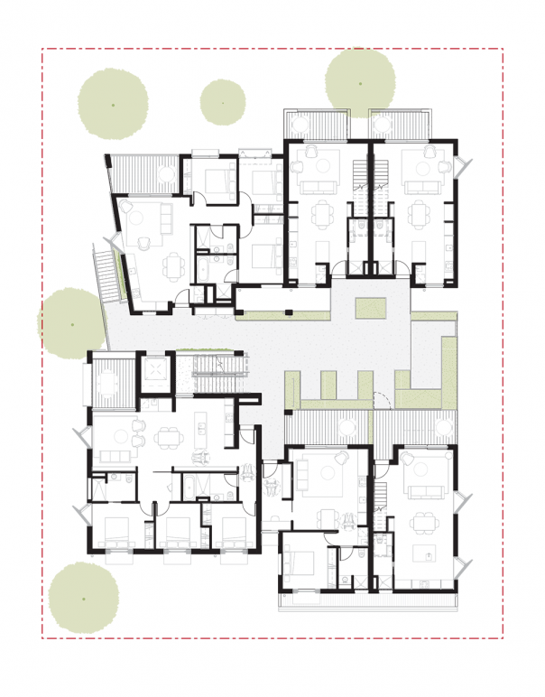 Building floorplan by Design Strategy Architecture